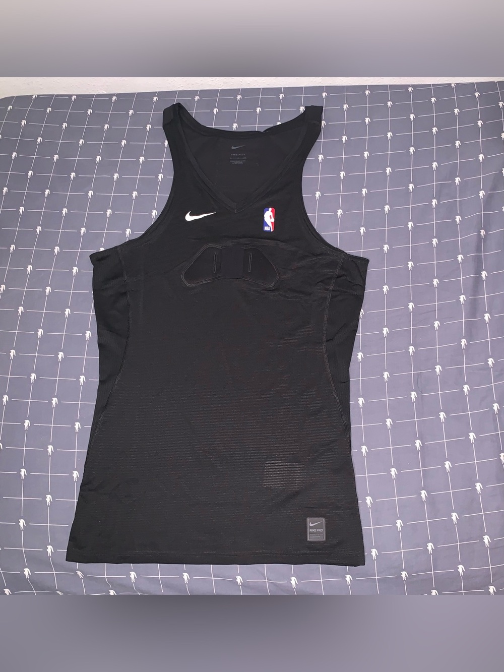 Nike Pro NBA Team Player Issue Breathable Compression Training Tank Top Size:XL